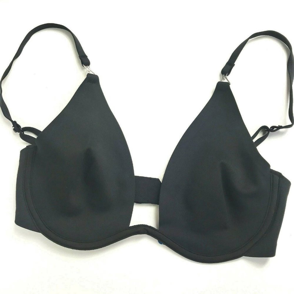 NWT Free People Ari Plunge Underwire Bra Black - Picture 4 of 4